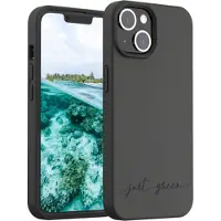 Bigben Interactive , Hoesje geschikt voor iPhone 14 - Natura Recyclebaar, Zwart