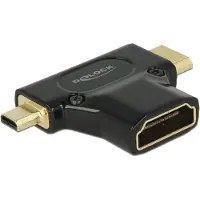 DeLOCK HDMI mini + micro verloopstekker -