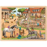 Goki Puzzel om in te voegen voor manege