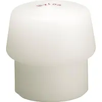 HALDER Kunststofhamerkop | hoofd-d. 50 mm | nylon wit hard | 1 stuk - 3208.050 3208.050
