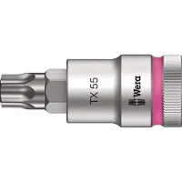 Wera 8767 C HF 05003837001 Binnen-zesrond (TX) Dopsleutel-bitinzet Houderfunctie 12.5 mm 1/2 T 55 1/2 (12.5 mm)