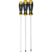 Felo Schroevendraaiers, ERGONISCH - Schroevendraaierset met 3K handvat, 3 stuks