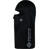 Buff Balaclava Unisex Windproof Balaclava Solid Black M/L