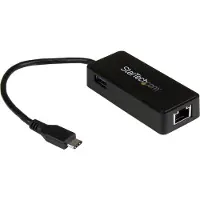 StarTech.com USB-C to GbE Adapter w/ Extra USB Port