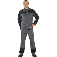 Planam Werkjas, Weld Shield maat 56 grijs/zwart (56)