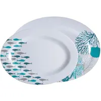 Marine Business Coastal Dishes Set 2 Units Transparant