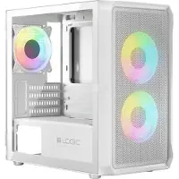 Logic PORTOS ARGB MINI USB 3.0 Case White