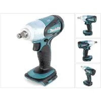 Makita Boormachine + slagboor, BTW 251 Accu-slagmoersleutel 18V 230Nm Solo - zonder accu en lader (Zonder externe stroombron)