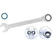 BRILLIANT TOOLS Ratelringsleutel 6 mm - BT013706