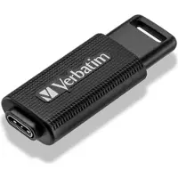 Verbatim Store 'n' Go USB-C USB-stick 128 GB zwart 49459 USB-C (USB 3.2 Gen 1)