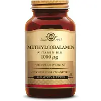 Solgar Methylcobalamine 1000 mcg 30 St Gecomprimeerde tabletten