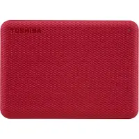 Toshiba Canvio Advance 2 TB Externe harde schijf (2,5 inch) USB-A 3.2 Gen 1 Rood HDTCA20ER3AA