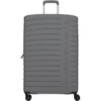 Mandarina Duck Flyduck 4 wielen Trolley 75 cm met uitbreidingsplooi grijs