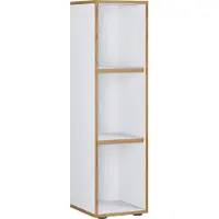 VCM Houten Büro Standplank Boekenkast Dossierplank Boekenkastplank Salia 3-voudig B. 30 cm