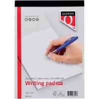 Quantore Schrijfblok Quantore A5 blanco | 5 stuks