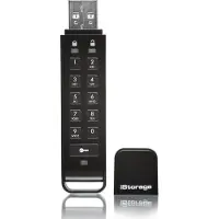 ISTORAGE datAshur Personal2 USB-stick 64 GB Zwart IS-FL-DAP3-B-64 USB-A 3.2 Gen 1