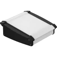 Bopla ATPH 1865-0150 ALU-TOPLINE_SET Consolebehuizing (l x b x h) 181.2 x 150 x 68.2 mm Aluminium, ABS Natuur, Zwart (RAL 9005) 1 stuk(s)