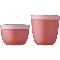 Mepal Snackpots Ellipse 350 & 500 ml Set van 2