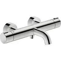 Duravit C.1 2-gats Badthermostaat opbouw Chroom