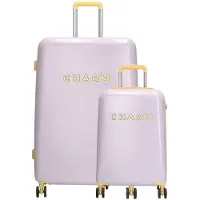 Charm trolleyset Capetown - set van 2 lila Unisex