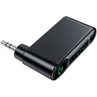Baseus - BSBA-02 - - (Overseas - Edition) - Bluetooth - AUX-zender - zwart