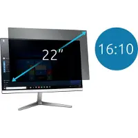 Kensington 22 inch 16:10 tweezijdig verwijderbare privacyfilter voor monitor