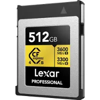 Lexar CFexpress PRO Type B Gold 4.0 Series 512GB