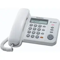 Panasonic KX-TS580EX1W, Telefoon, Wit