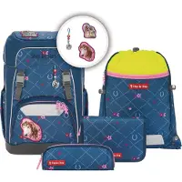 Step by step Reuze schooltas set 5st. blauw