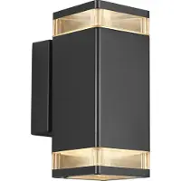 Nordlux Wandlamp buiten Elm, zwart, Aluminium, Modern, Wandlamp buiten