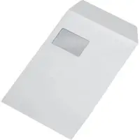 Mailmedia Envelop, Envelop C4 w.Fe gom.100g wit (324 x 229 mm, 250 x)