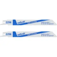 Wolfcraft Sabelzaagblad | BiM | Metaal/Aluminium | L150mm | 2 stuks - 2298000