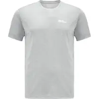 Jack Wolfskin Vonnan T-shirt Met Korte Mouwen Grijs XL Man