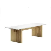 Normann Copenhagen Solid Salontafel Wit Marmer - Salontafels As White - 602250
