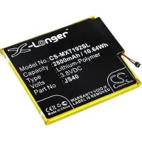123accu Motorola JS40 accu (2800 mAh, huismerk)