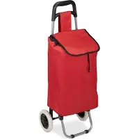 Relaxdays Winkelwagen, Rood