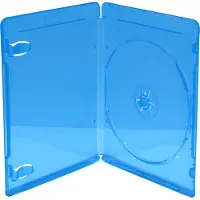 MediaRange BOX39-50 CD-doosje Blu-Ray-doos 1 schijven Blauw, Transparant
