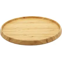 Bredemeijer - Dienblad rond bamboe naturel