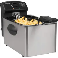 Princess 01.182642.01.001 Frituurpan 4 l 2000 W Controlelampje, Anti-aanbaklaag, Oververhittingsbeveiliging Zwart