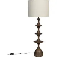 Dutchbone Cath tafellamp Hout Bruin