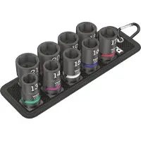 Wera Belt C Impaktor 1 05004580001 Dopsleutelinzetset 1/2 9-delig
