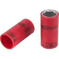 Ks Tools 1183838 118.3838 Zeskant Verwisselbare kop Geïsoleerd 13 mm 3/8 13 mm 3/8 (10 mm)