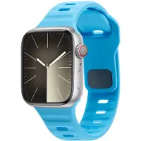 IMoshion Active Sport siliconenbandje voor de Apple Watch | 44/45/46/49 mm - Blauw