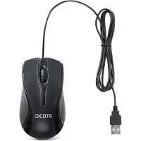 Dicota D32011 Muis Bedraad Zwart