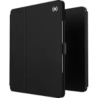 Speck Tablethoes geschikt voor Apple iPad Pro 12.9 Inch (2020) Hoes | Balance Folio Bookcase + Stylus Houder - Zwart