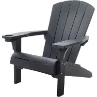 Keter tuinstoel Alpine Adirondack grafiet