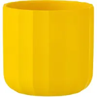 Jline Bloempot summer keramiek geel medium