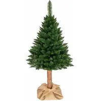 Viking Choice Vikingchoice Kunstkerstboom 220 cm Groen - Spar met Houten Stam