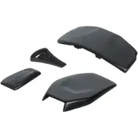 AGV Sportmodular Spoiler Table Fin Zwart