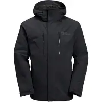 Jack Wolfskin Outdoorjas 'JASPER' zwart
